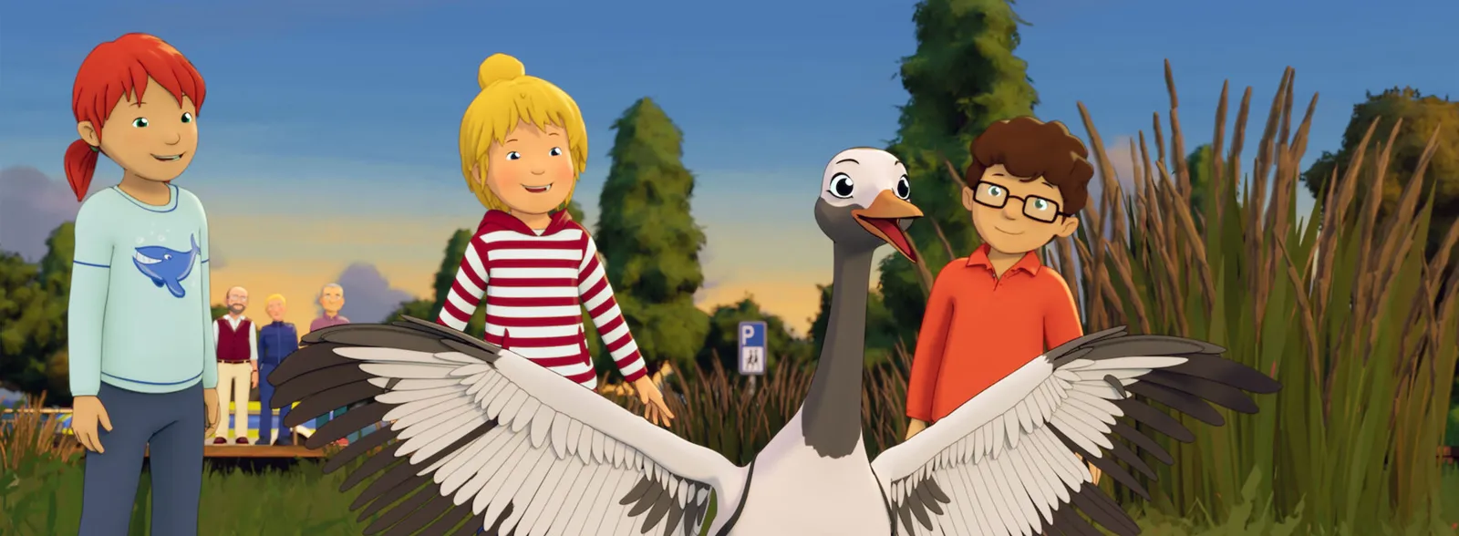 Hello Family Kinowochenende MEINE FREUNDIN CONNI - ABENTEUER MIT KRANICH KLAUS