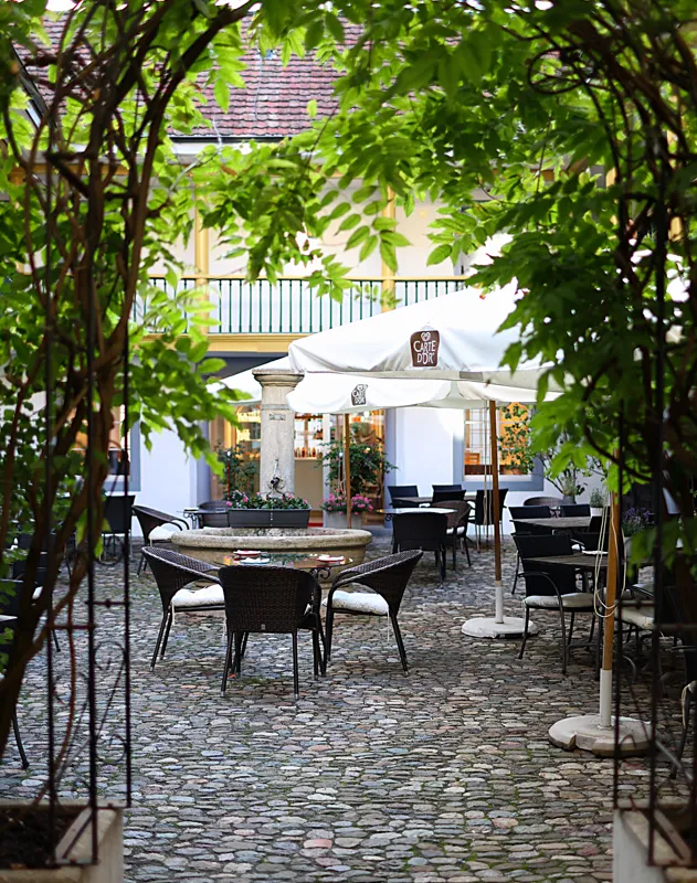 Garten vom Hotel Gasthof zur Waag