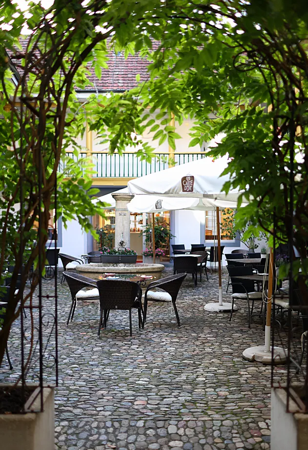 Garten vom Hotel Gasthof zur Waag