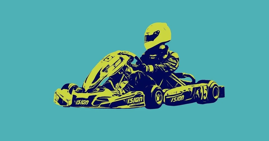 Gokart fahren