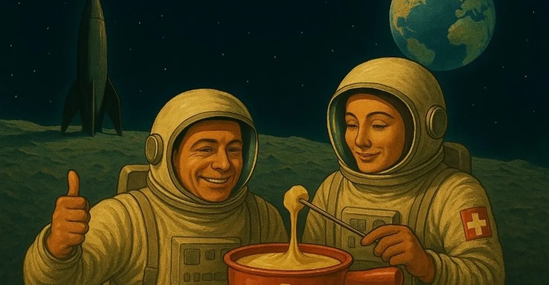 Thekalaila: "Fondue uf em Mond"