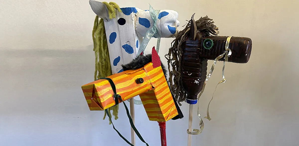 Steckenpferd basteln