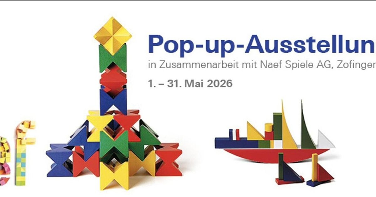 Pop-up-Ausstellung «100 Jahre Kurt Naef»