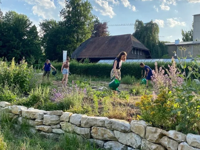 Fiirabiggärtnern im Permakulturgarten "Römergarten"
