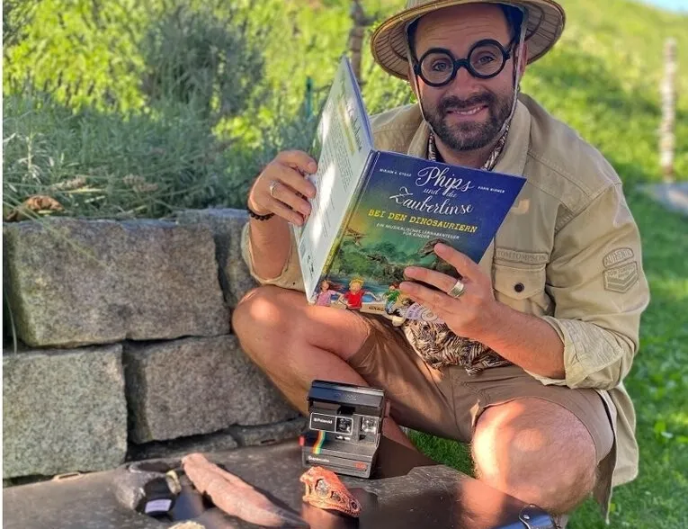 Phips und die Zauberlinse bei den Dinosauriern