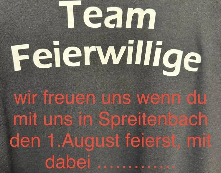 1. Augustfeier Spreitenbach