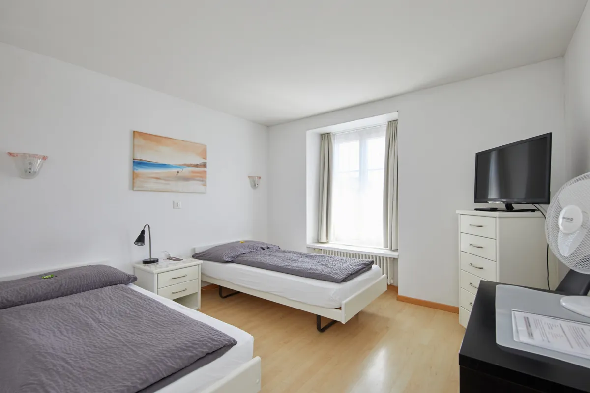 Hotel Rotes Haus Brugg, Zweibettzimmer