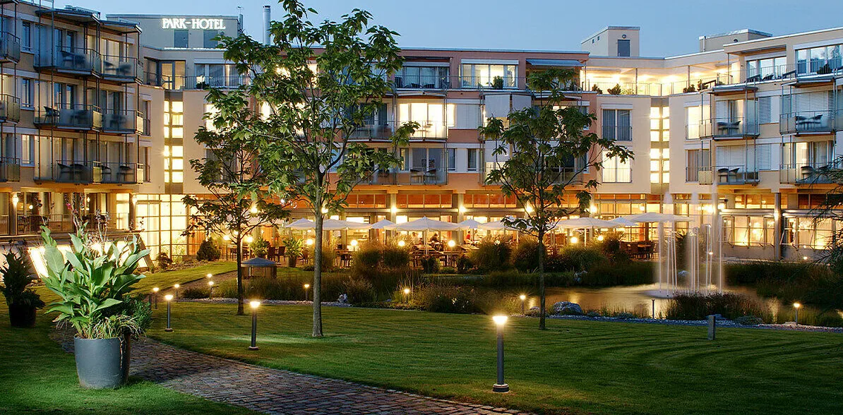 Innenhof des Dorint Parkhotels 