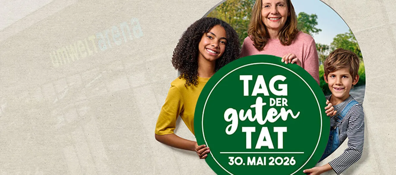Tag der guten Tat in der Umwelt Arena