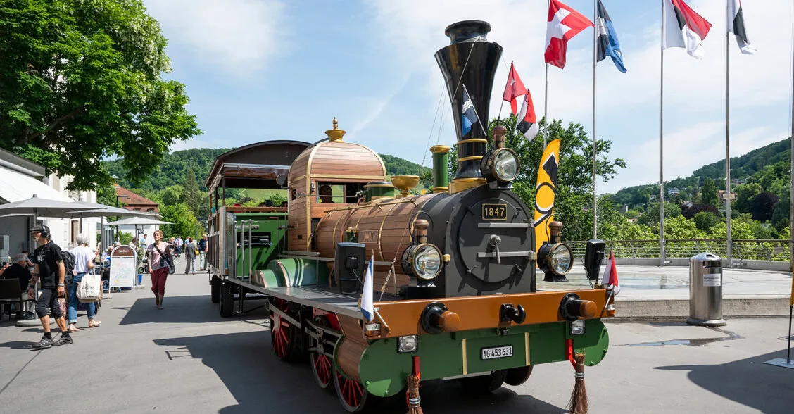 Samstagsfahrt mit der Spanischbrödlibahn