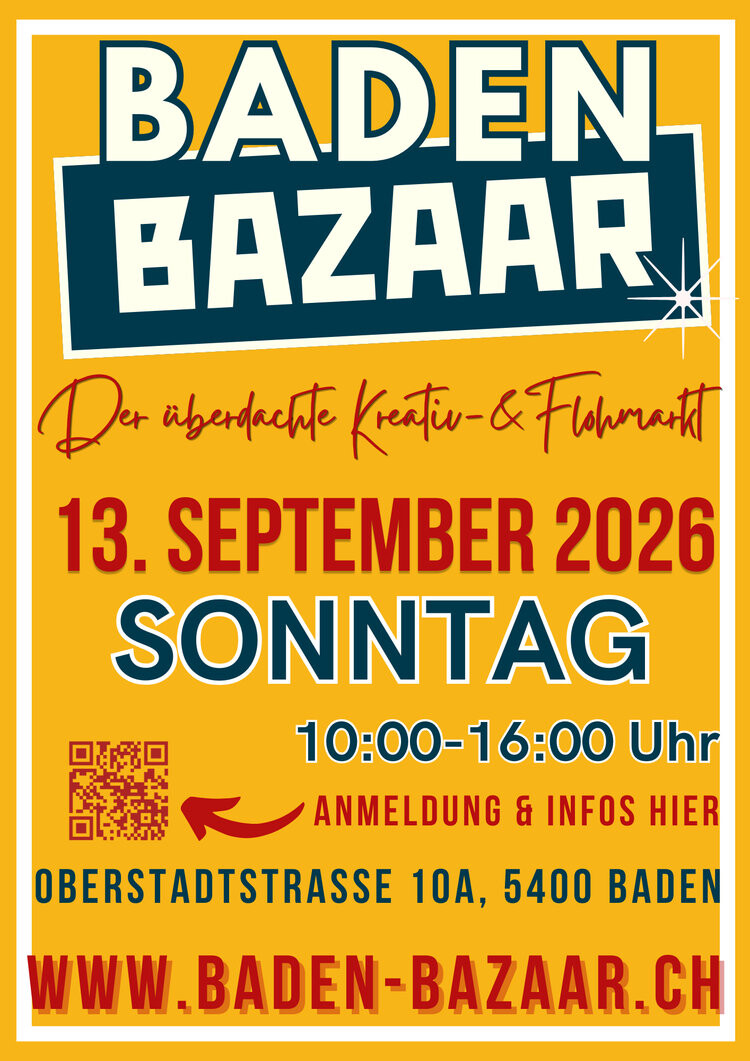 Baden Bazaar - der indoor Kreativ-& Flohmarkt