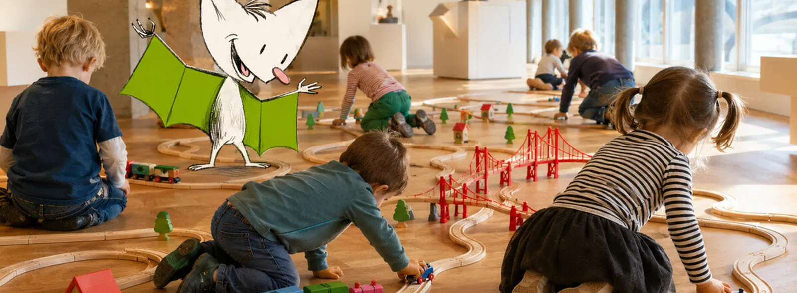 Briobahnnachmittag: bauen, spielen, schauen!