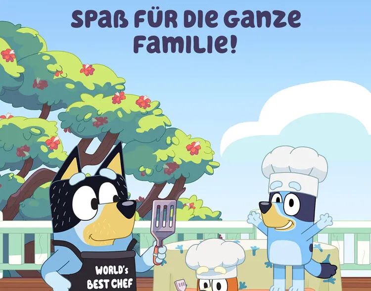 Hello Family Kinowochenende "BLUEY IM KINO: KÜCHENSPASS-KOLLEKTION"