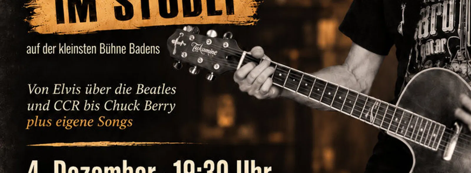 Fredy Pi. – Solo Live im Stübli