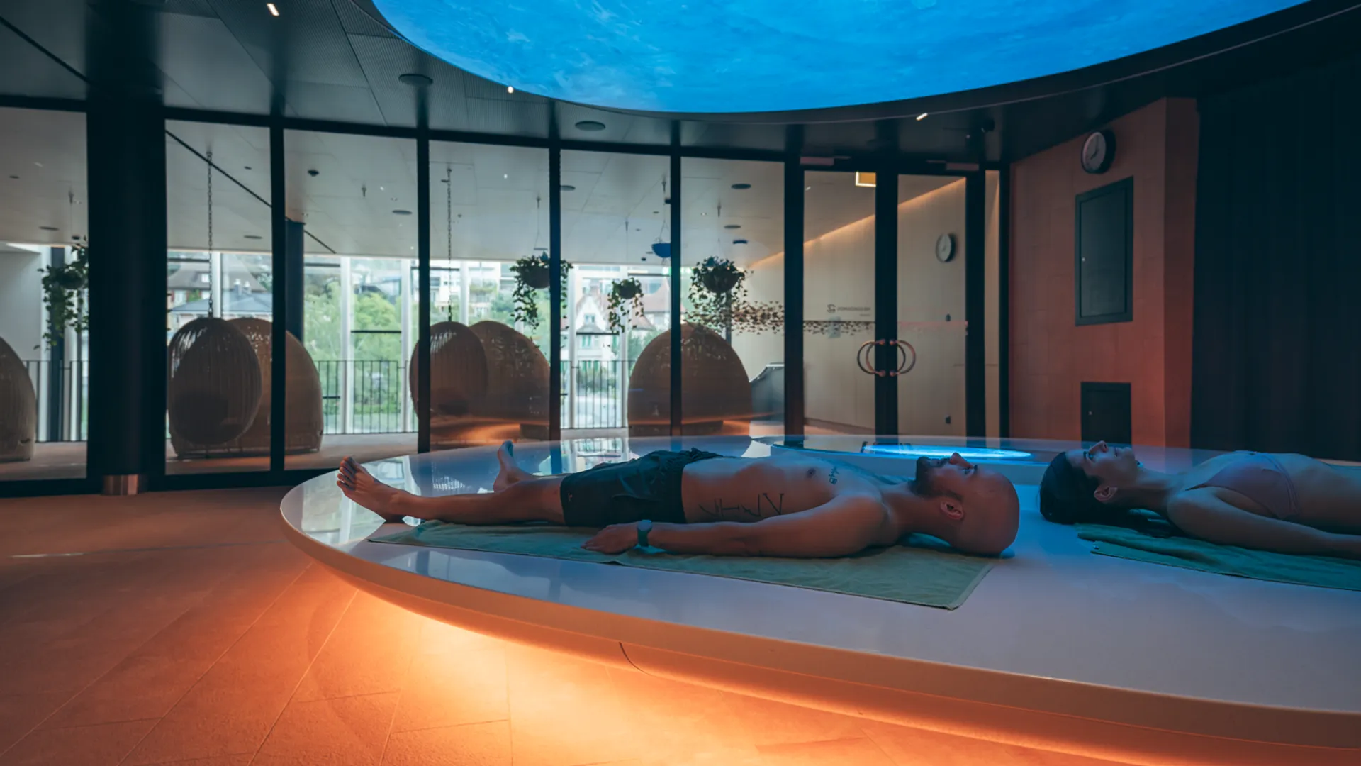 Mesokosmos in der Wellness-Therme FORTYSEVEN