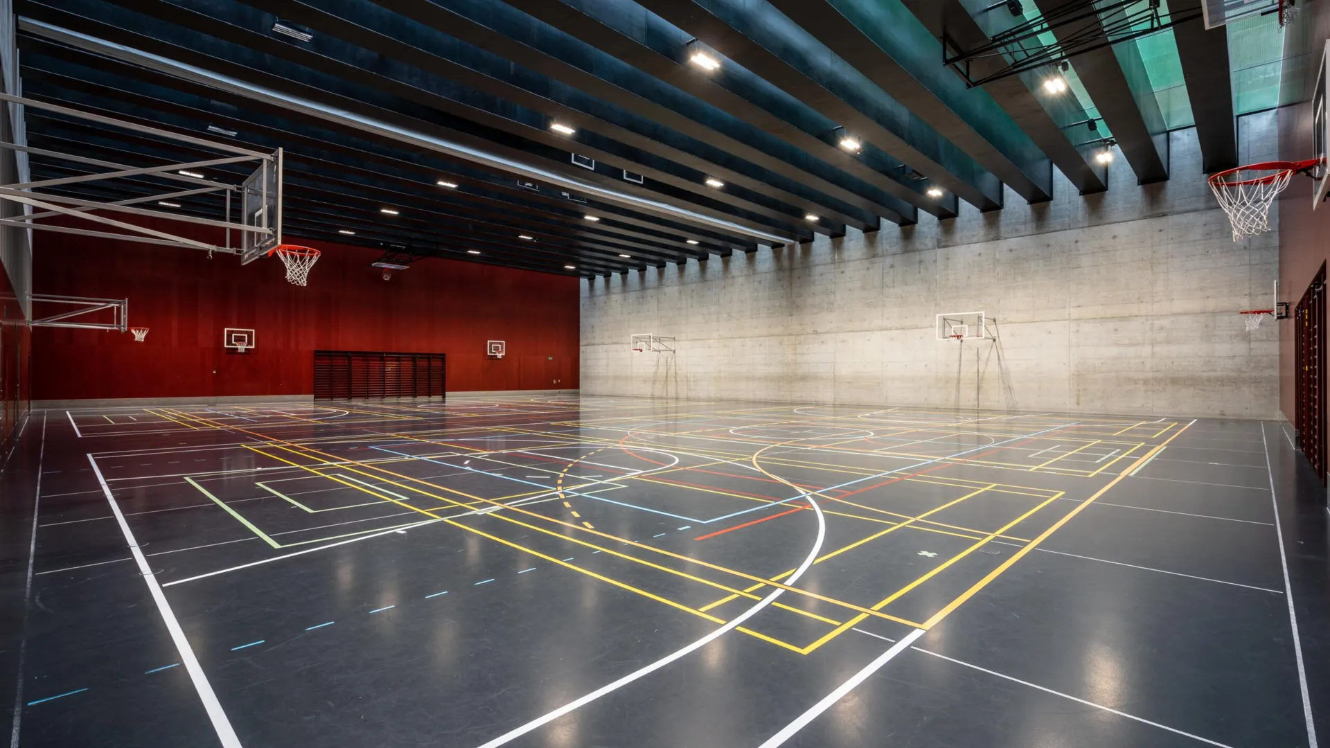Berufsfachschule BBB, Sporthalle