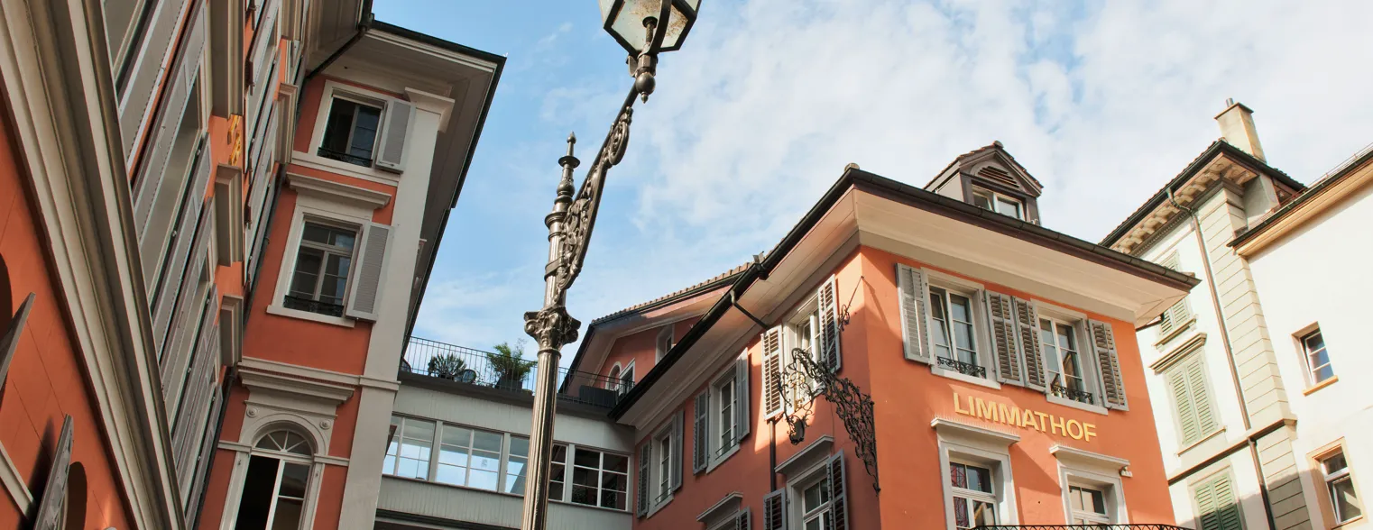 Limmathof Baden Aussenansicht