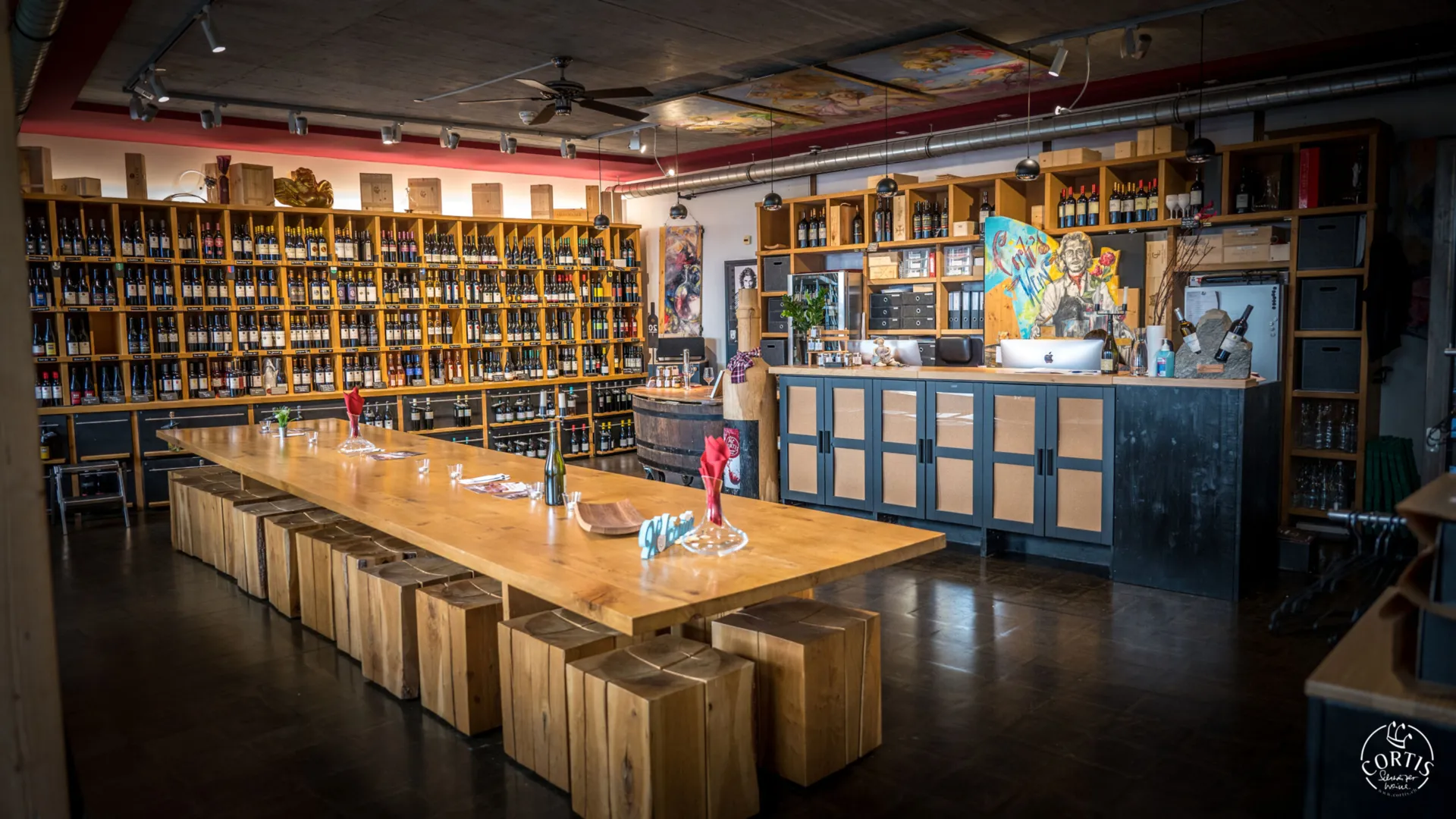 Fyrabig Degustation Weinlokal