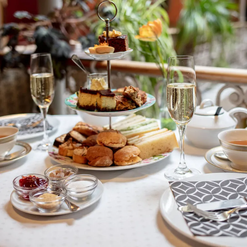 Restaurant BLUME., Afternoon Tea Platte 