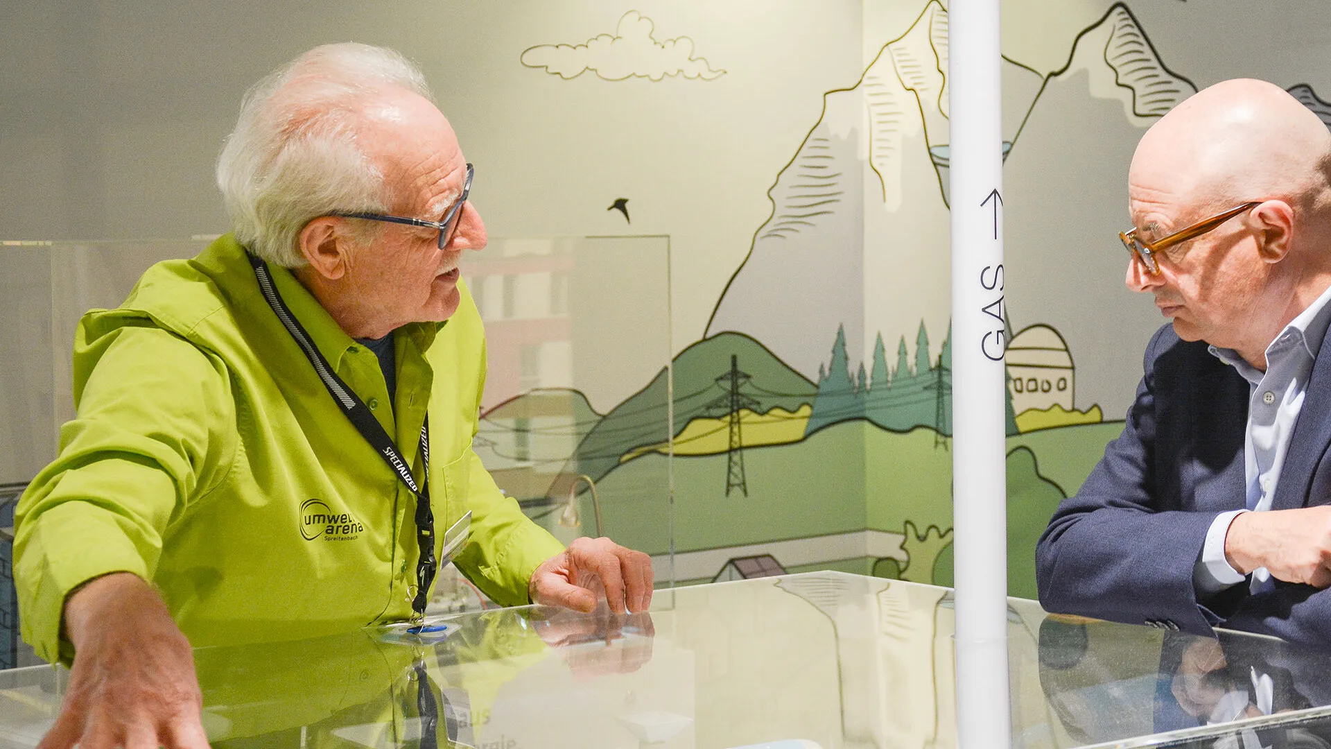 Themenführung in der Umwelt Arena Schweiz