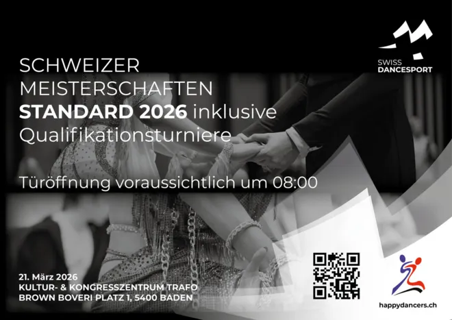 Trafo Cup 2026 inkl. Schweizermeisterschaften Standard und 10-Tanz
