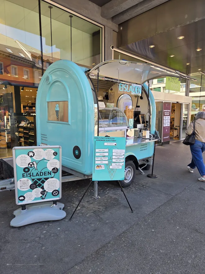 Ice cream stand