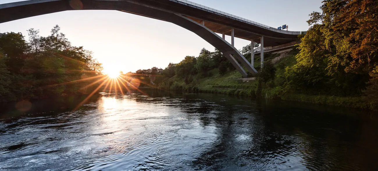 Sonnenuntergang beim Kappisee