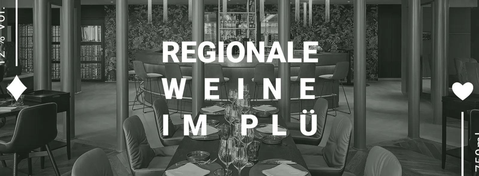 Regionale Weine im PLÜ
