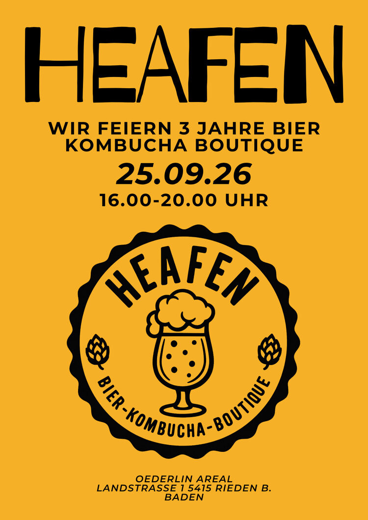 3 Jahre Heafen Bier Kombucha Boutique
