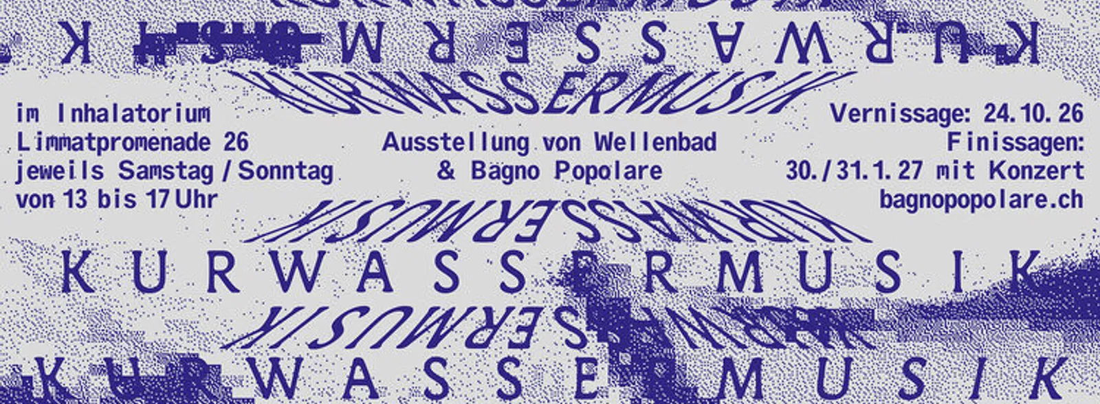 KURWASSERMUSIK – Klanginstallation in drei Aquarien