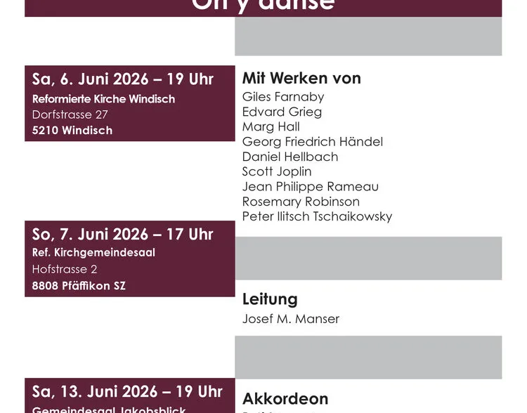 „On y danse“: Blockflötenorchester ConTatto lädt zum beschwingten Sommerkonzert.