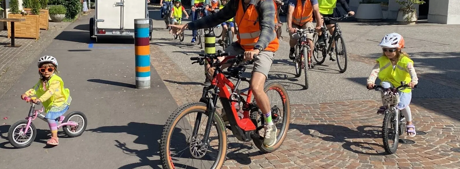 Kinderveloumzug "Kidical Mass " mit Rahmenprogramm