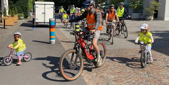 "Kidical Mass" Children's Bike Parade with Supporting Activities