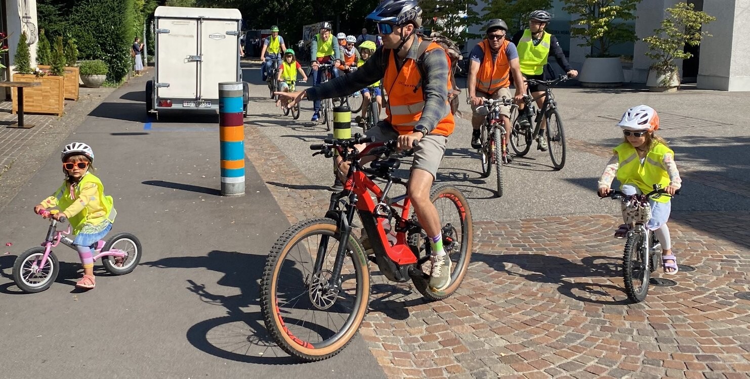 Kinderveloumzug "Kidical Mass " mit Rahmenprogramm
