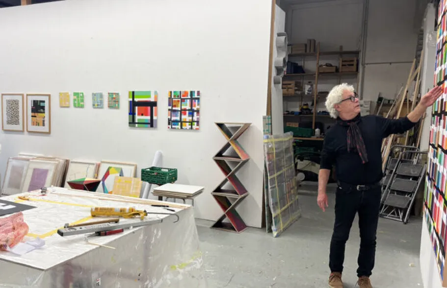 Beat Zoderer - Atelierbesuch und Podiumsgespräch