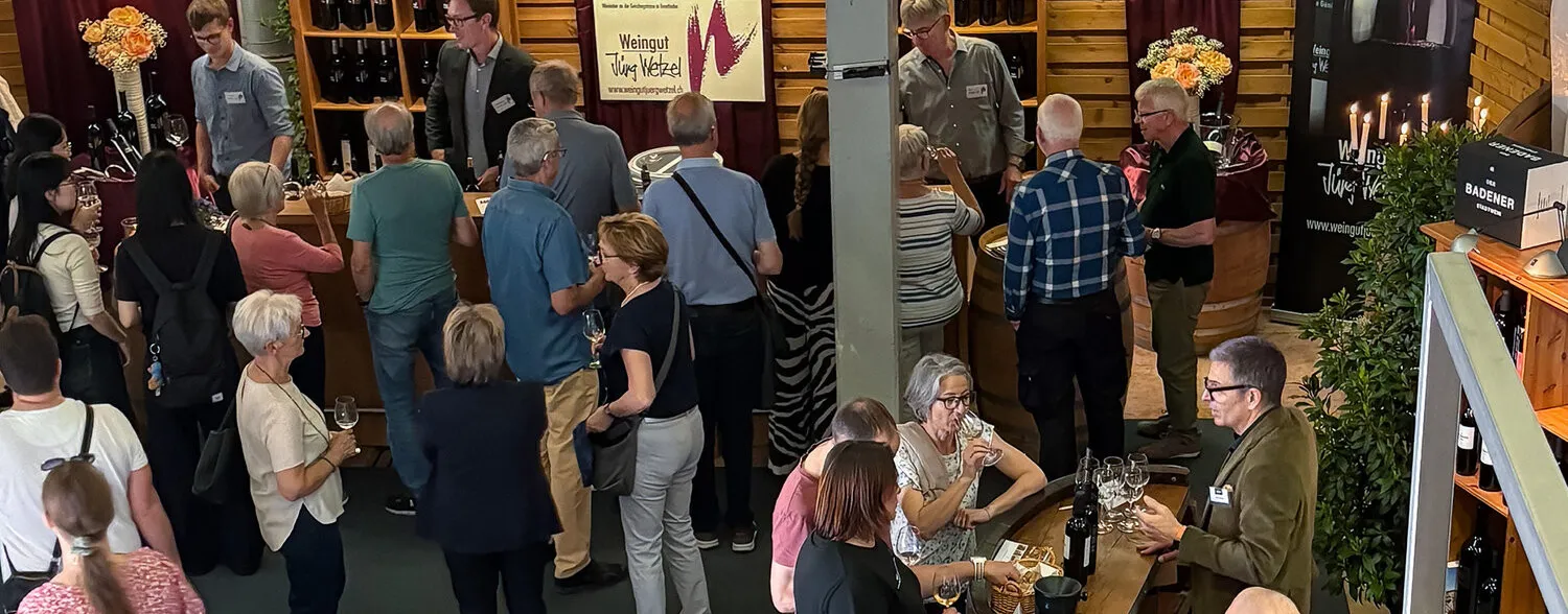 Degustation regionaler Weine an den Trottentagen Ennetbaden