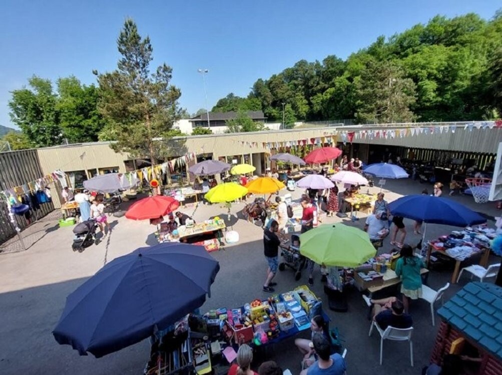 Kinderschätze - finden oder verkaufen, am Kinderflohmark Chinderhuus Goldiland