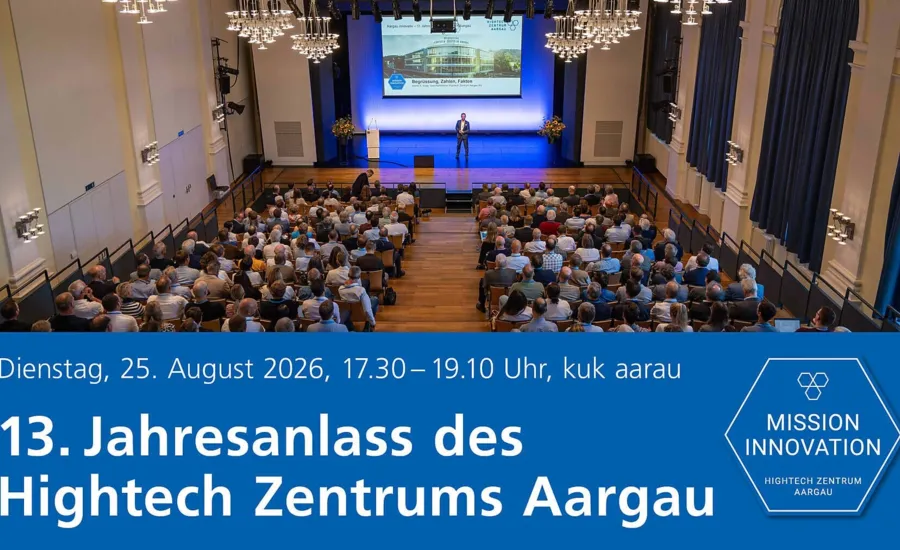 13. Jahresanlass des Hightech Zentrums Aargau