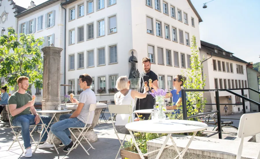 Gestaltung und Aufenthalt