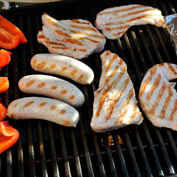 Grillplausch mit Beilagen und Dessertbuffet