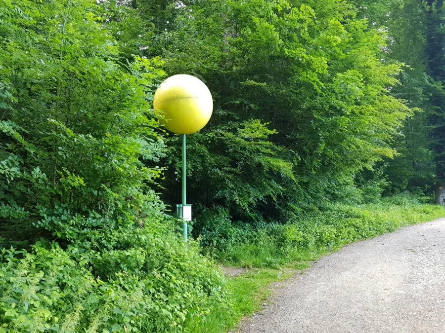 Der gesamte Planetenweg hat eine Strecke von 11.2 Kilomentern.