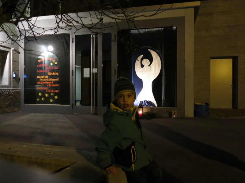 Engelhafter Einstieg mit dem Team junger Familien