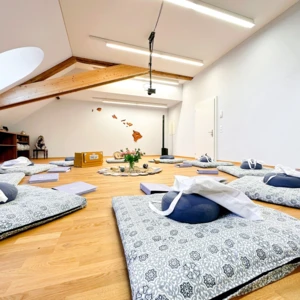 Das Studio von aloha yoga & pilates in der Aarauer Altstadt.