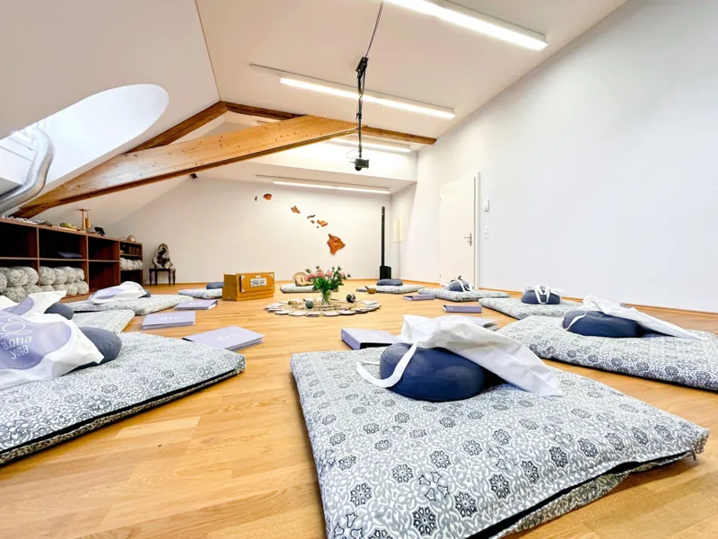 Das Studio von aloha yoga & pilates in der Aarauer Altstadt.