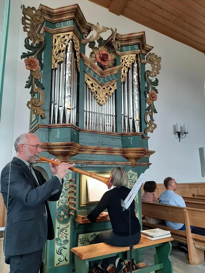 Orgelkonzert mit zwei Orgeln