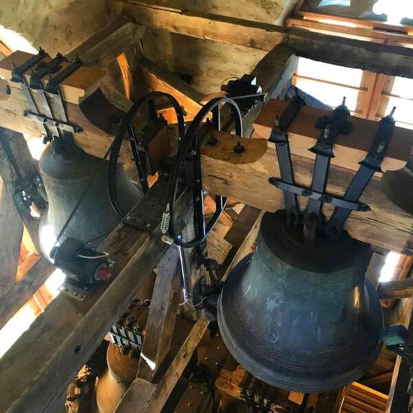 Carillon pendant la visite des cloches