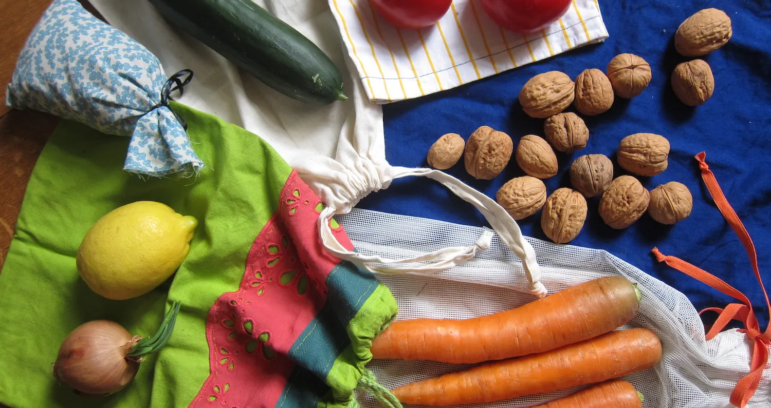 Brotbeutel & Gemüsenetz