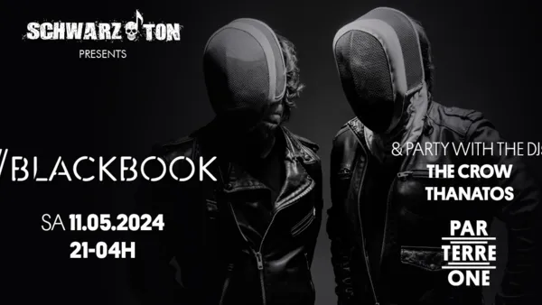 Schwarz.Ton: Blackbook Live & Afterparty