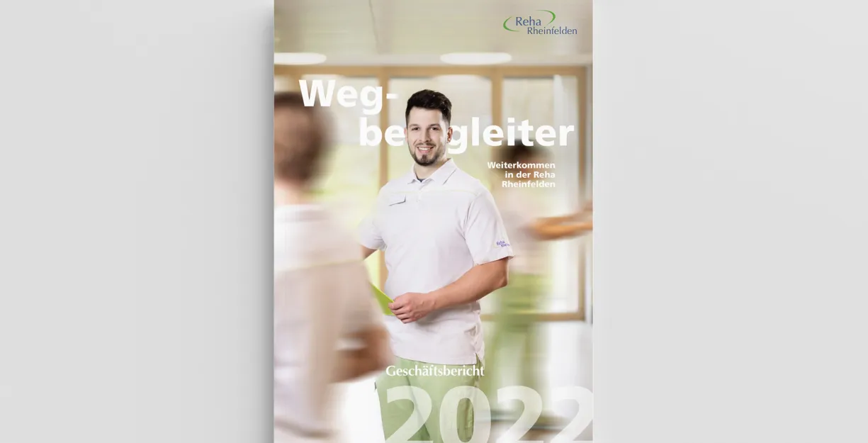 Titelbild von dem Geschäftsbericht 2022