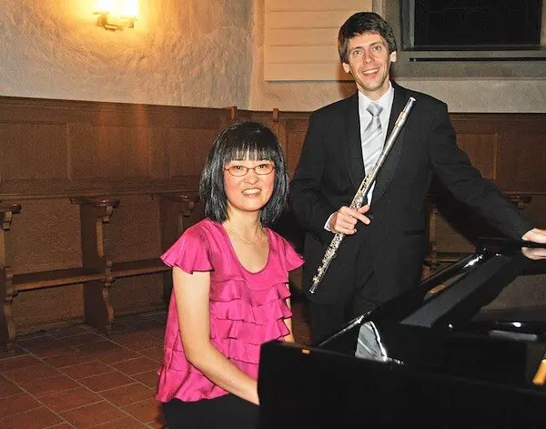 Konzert mit Querflöte und Klavier/Orgel